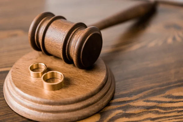 depositphotos 227029846 stock photo close view wooden hammer wedding